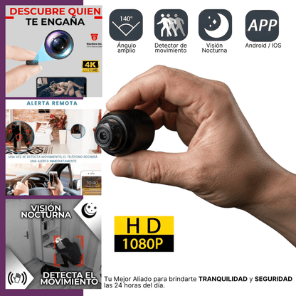 Mini Cámara Espía y solo paga cuando lo recibas