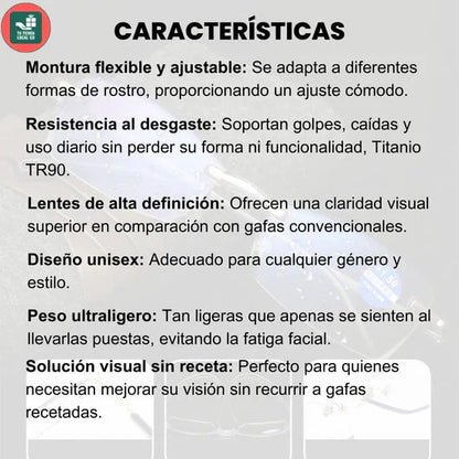 OFERTA 2X1 GAFAS TR90 Con Estuche y Paño de limpieza + Envío Gratis 🎁